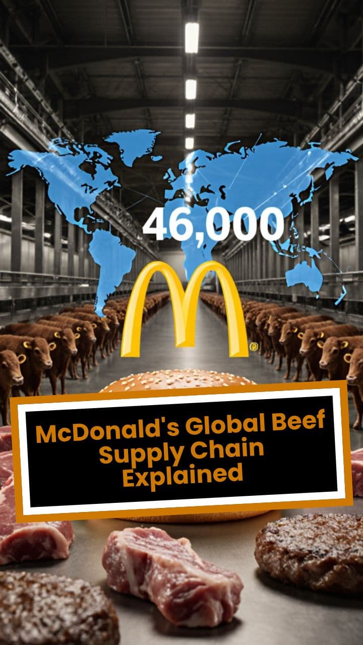 McDonald's Global Beef Supply Chain Explained