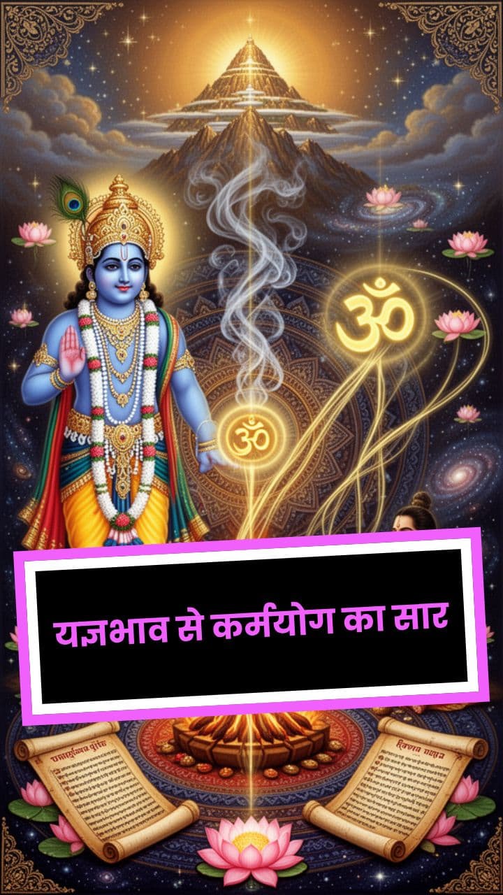 यज्ञभाव से कर्मयोग का सार