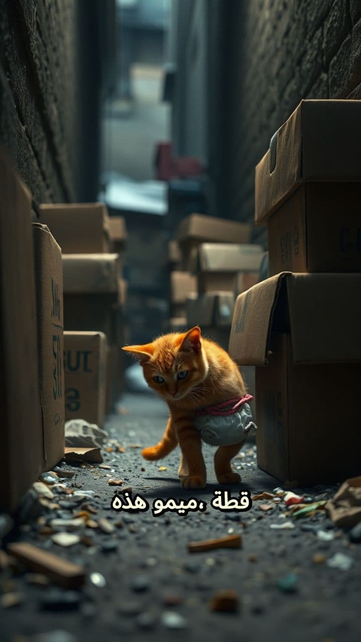 قصة القطة ميمو البرتقالية