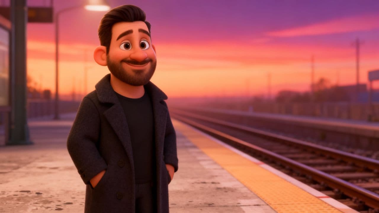 #7099-Reunion at Sunset