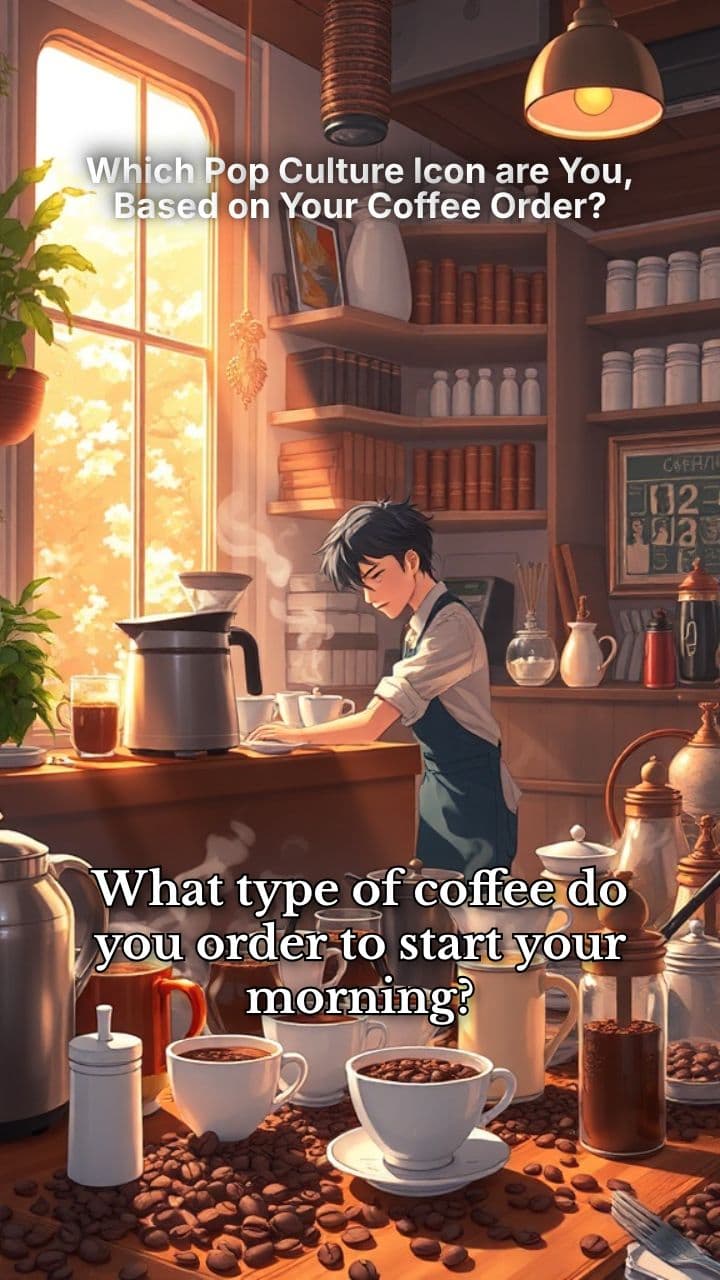 Which Pop Culture Icon are You, Based on Your Coffee Order?