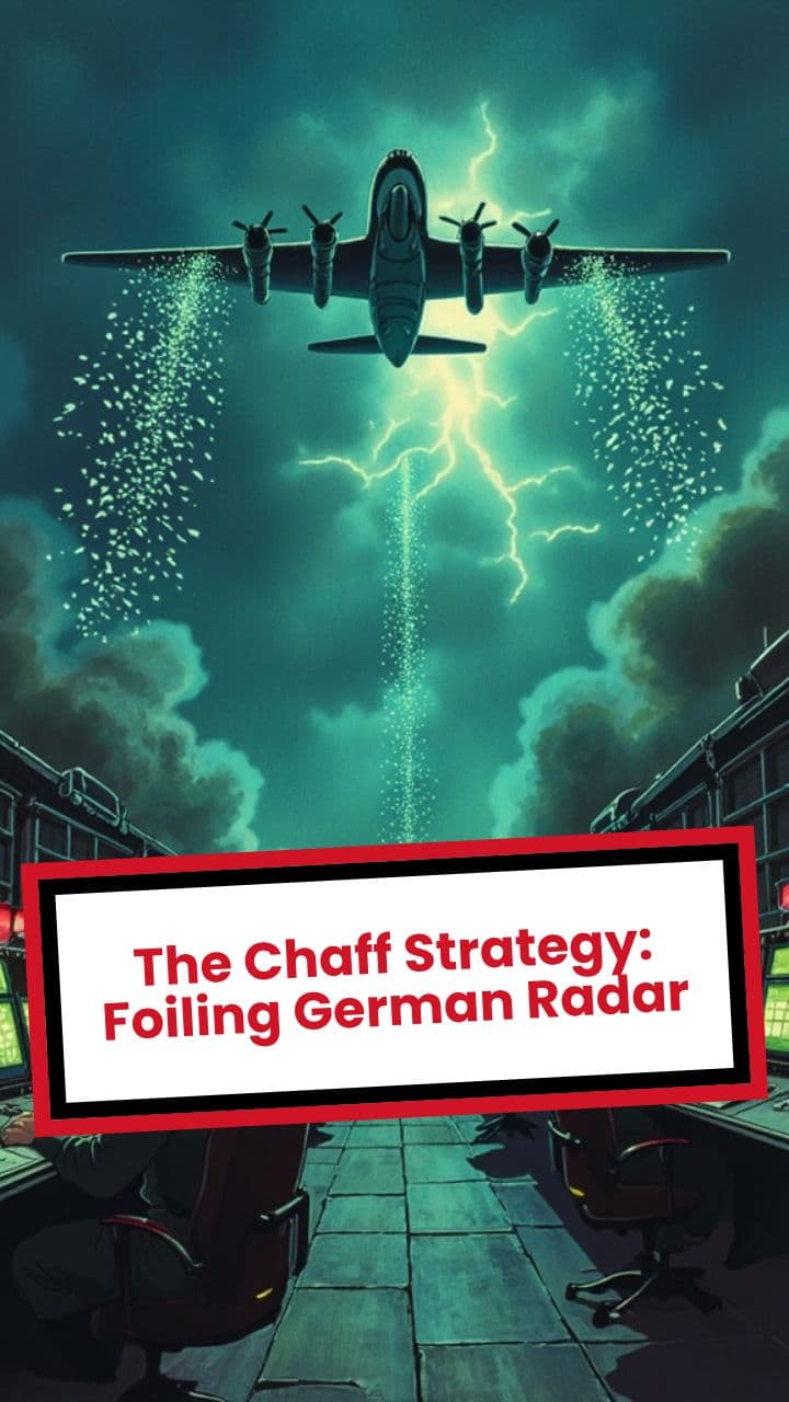The Chaff Strategy: Foiling German Radar