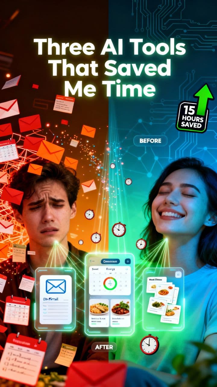 Three AI Tools That Saved Me Time