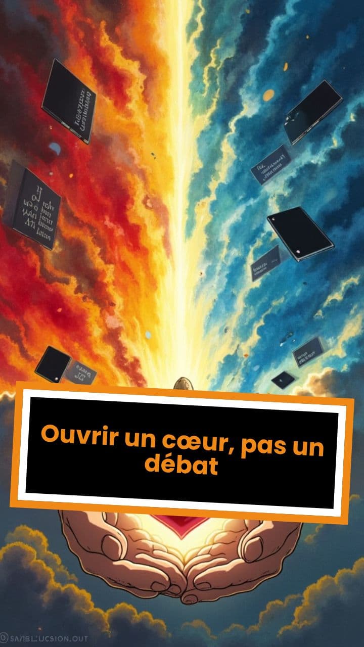 Ouvrir un cœur, pas un débat