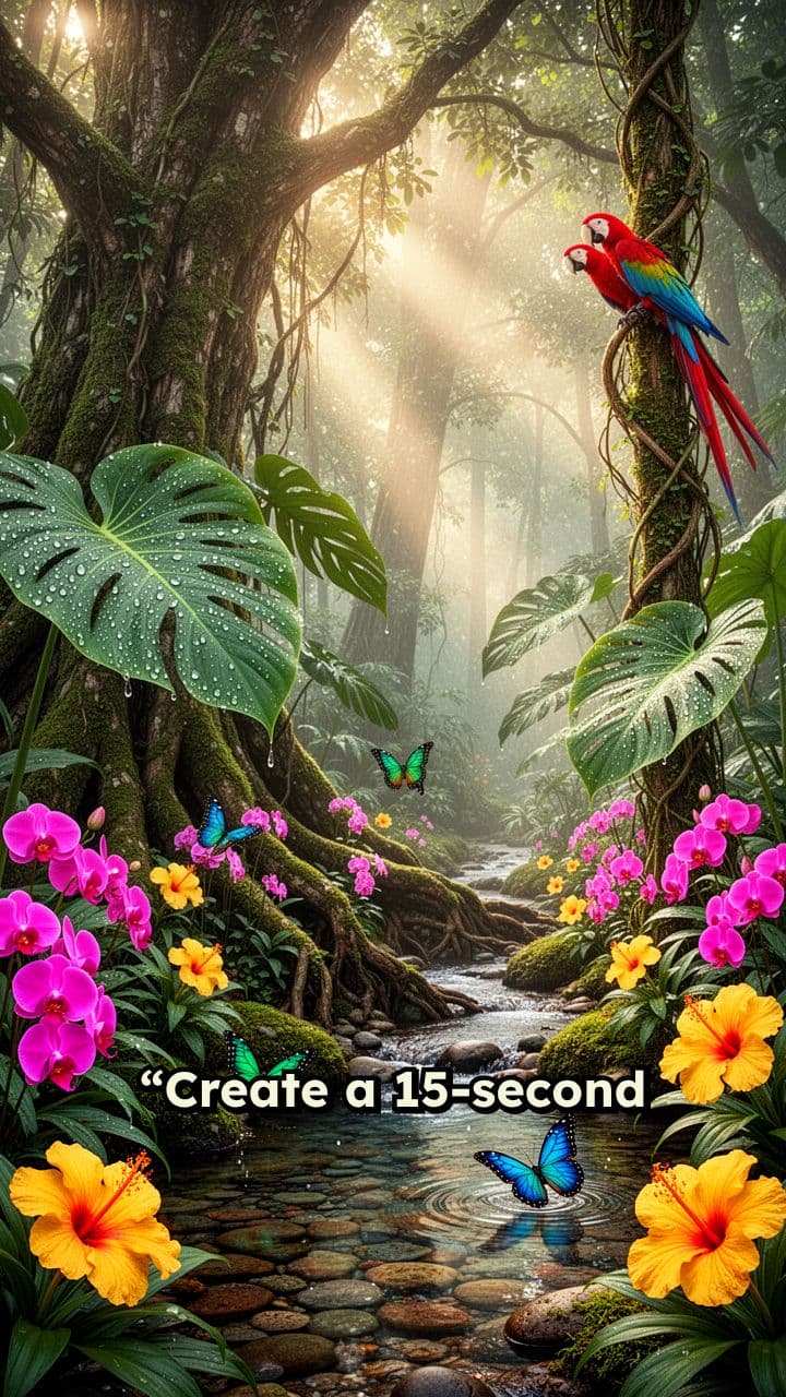 Jungle Playtime with Two Boys