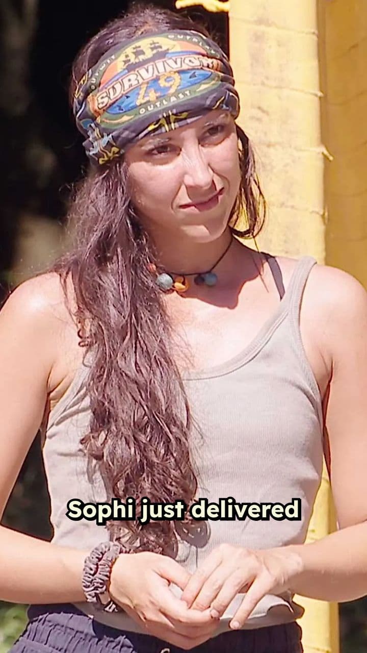 Sophi's Epic Survivor Fail