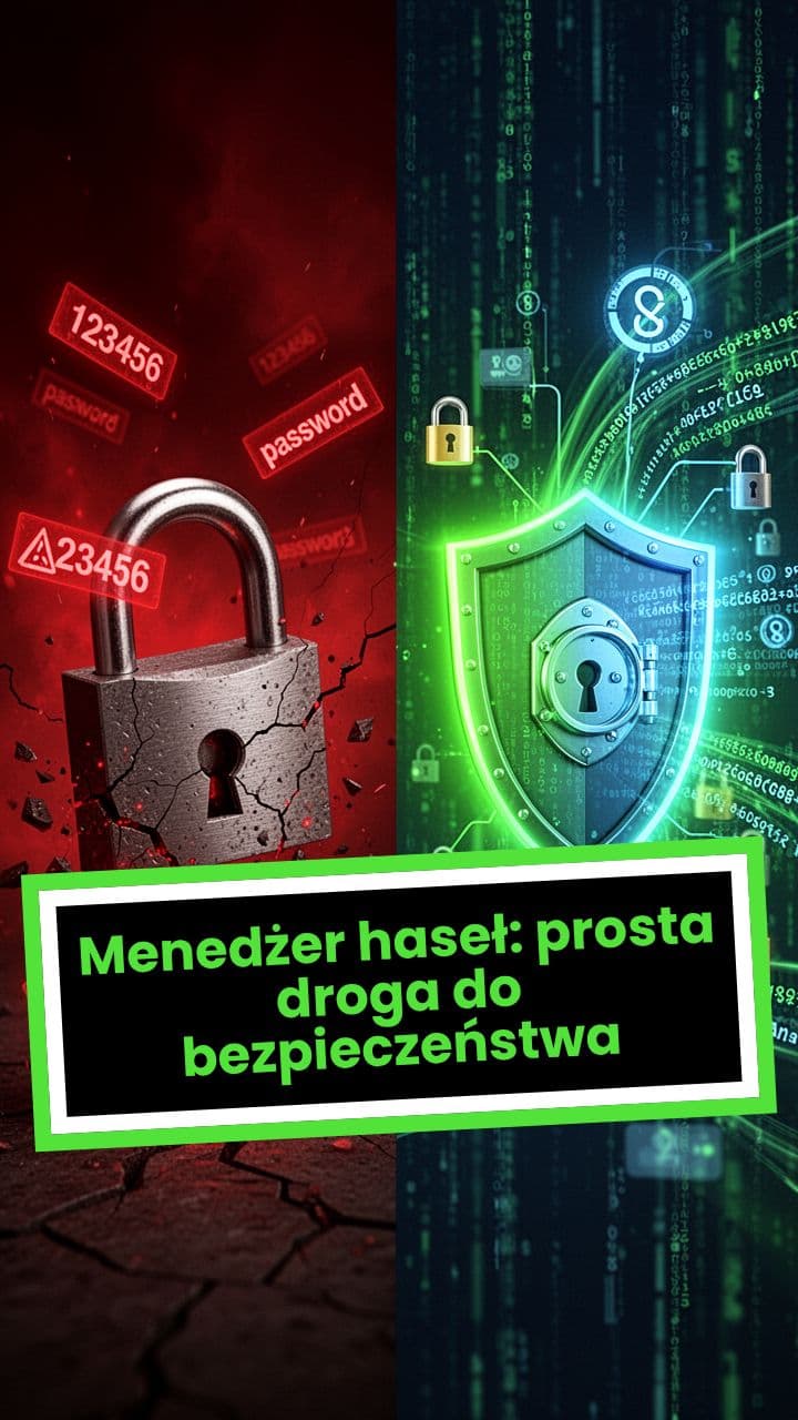 Menedżer haseł: prosta droga do bezpieczeństwa