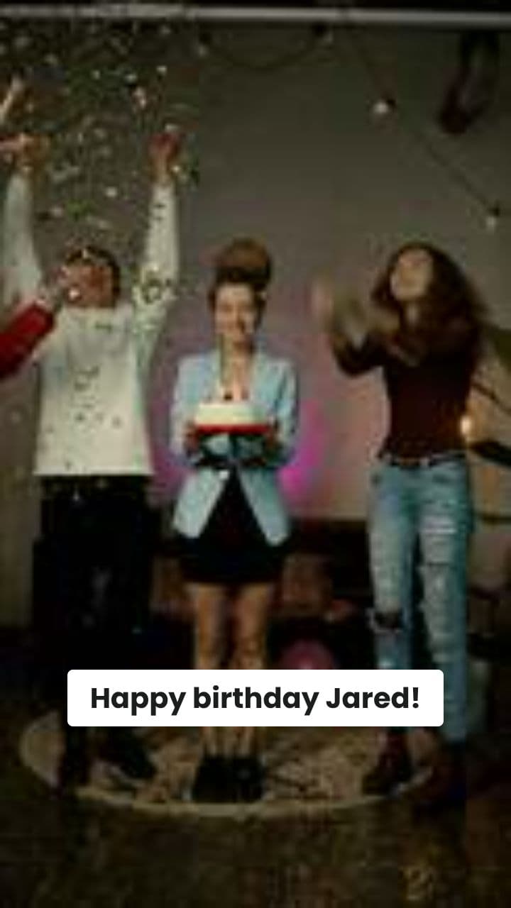 Birthday Surprise for Jared