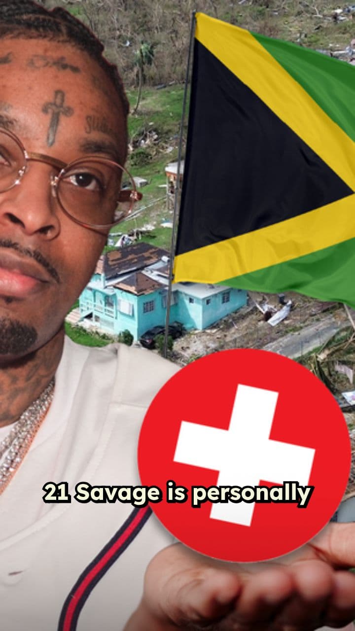 21 Savage Matches Donations for Jamaica Relief