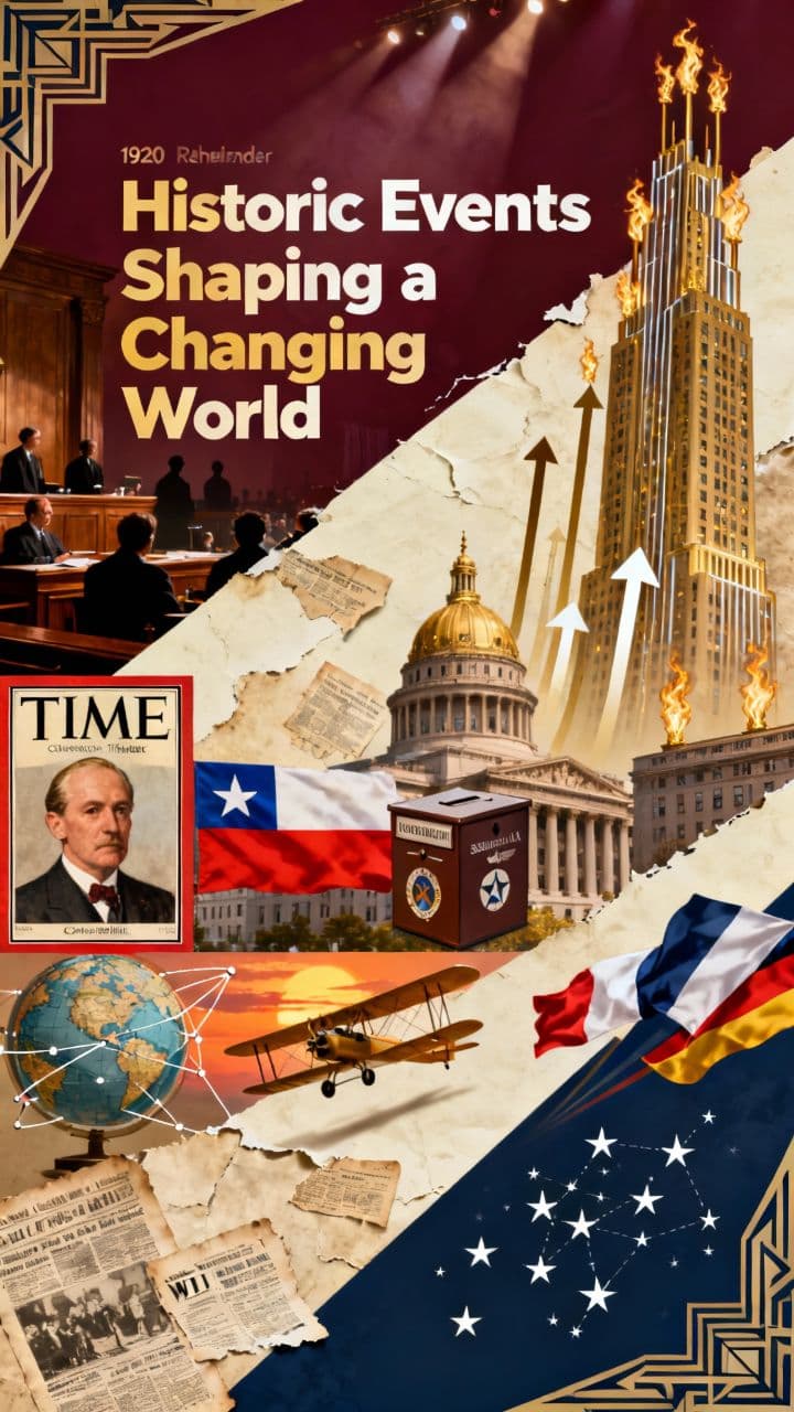Historic Events Shaping a Changing World