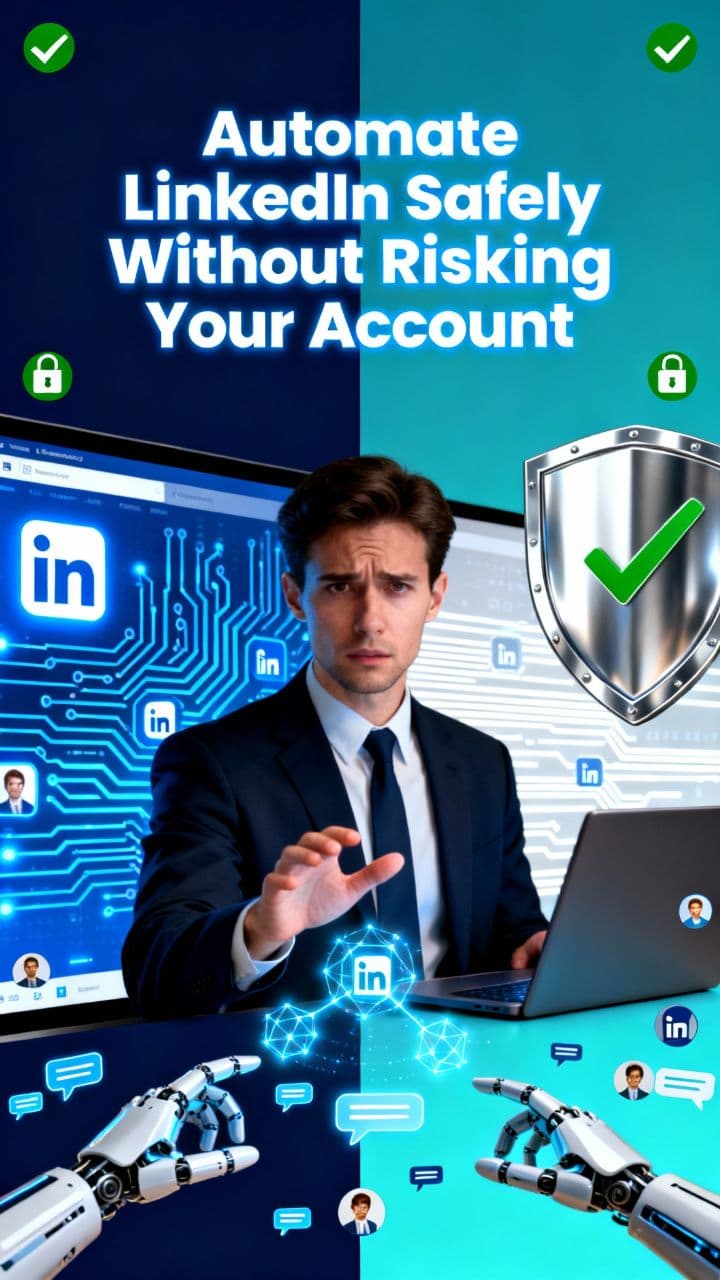 Automate LinkedIn Safely Without Risking Your Account