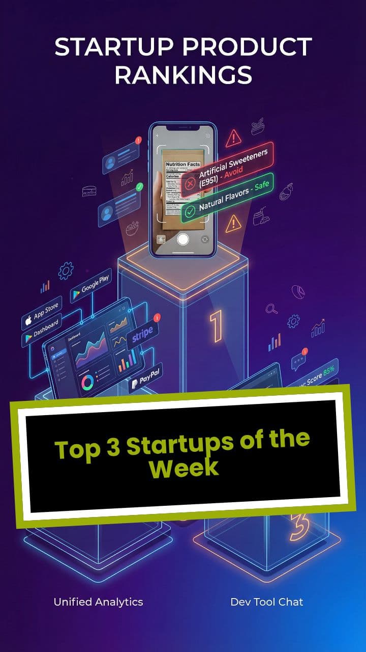 Top 3 Startups of the Week
