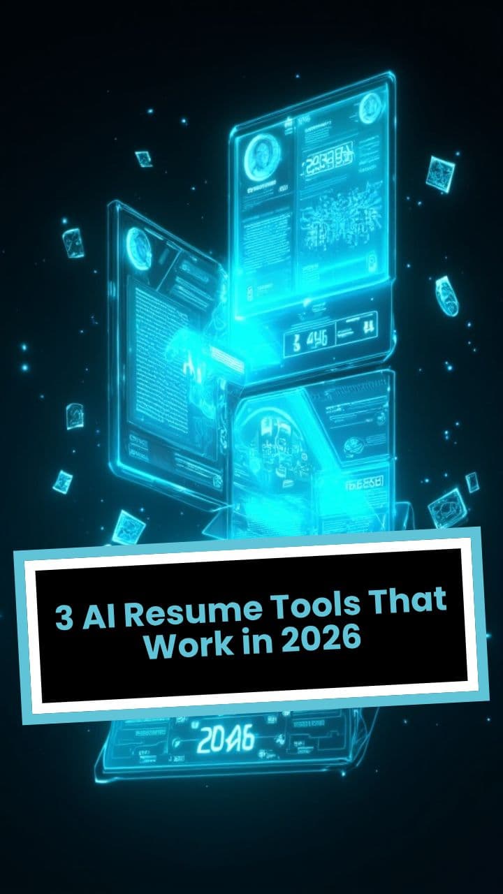 3 AI Resume Tools That Work in 2026