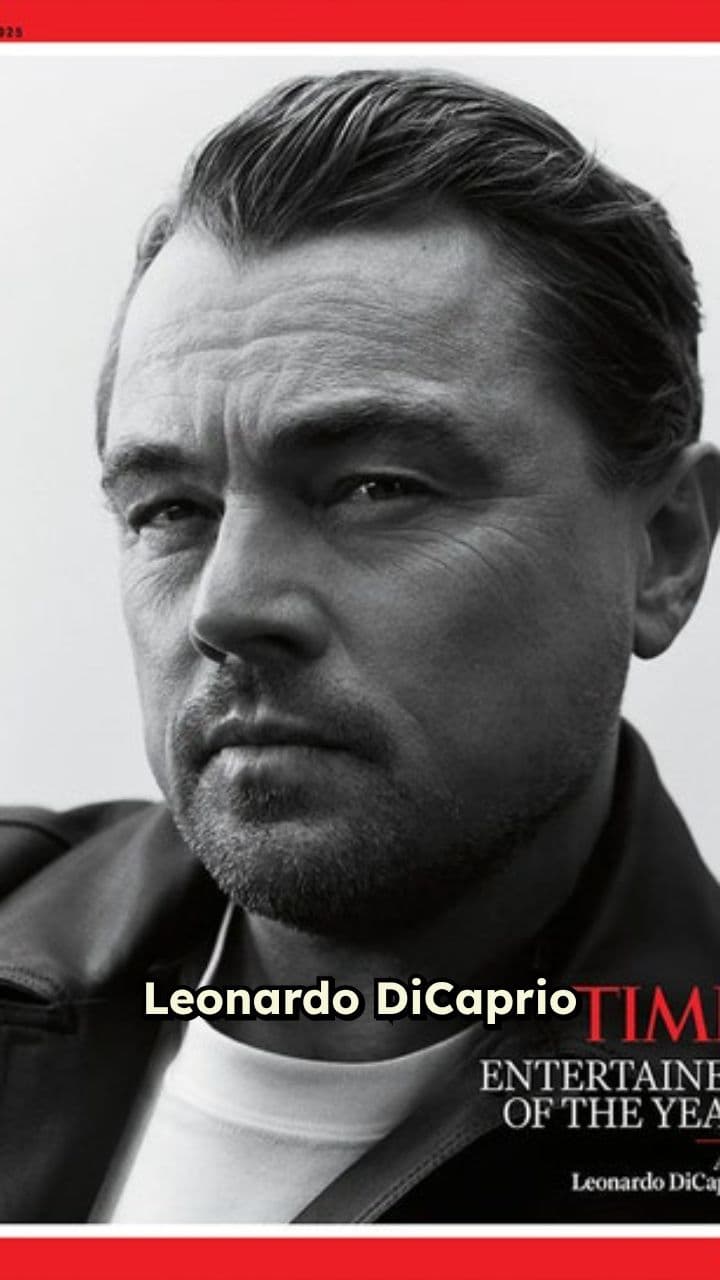DiCaprio Named Time's Entertainer of the Year