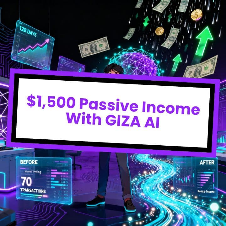 $1,500 Passive Income With GIZA AI