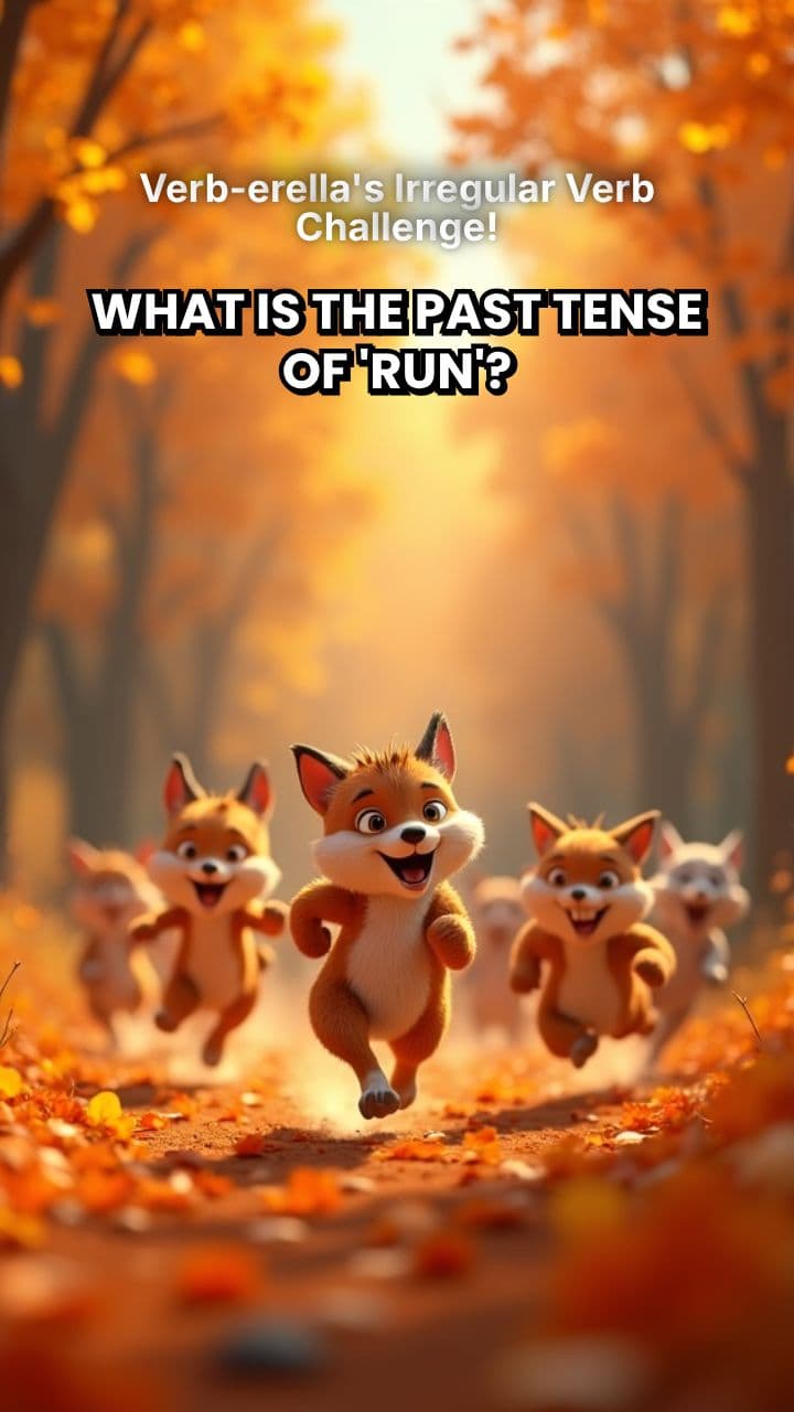 Verb-erella's Irregular Verb Challenge!