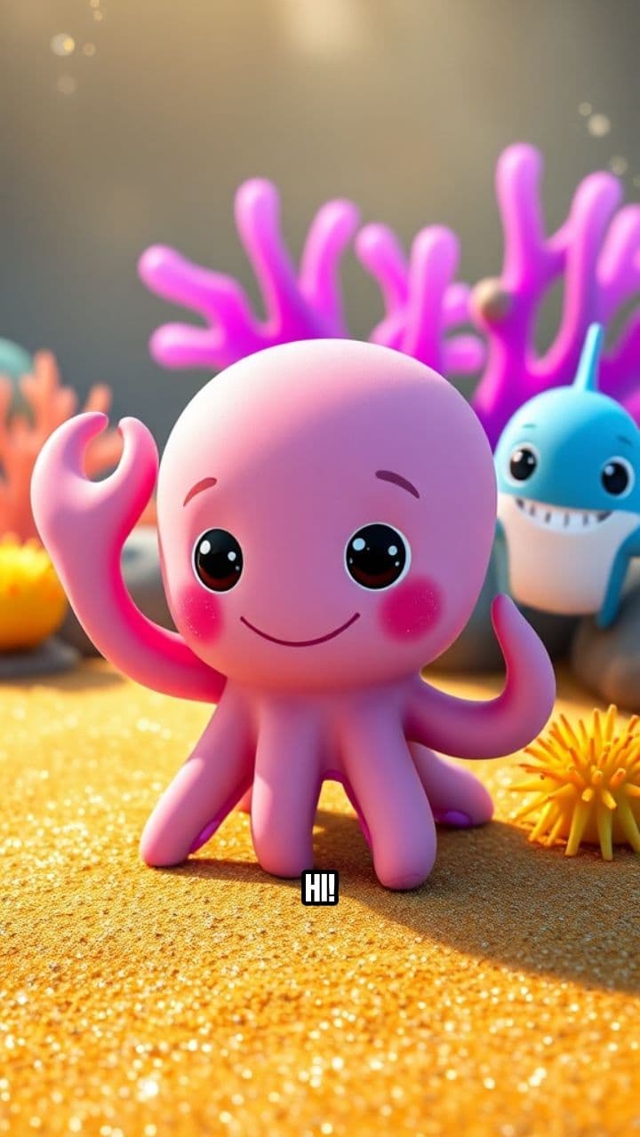 Ai and Ku's Underwater Greeting