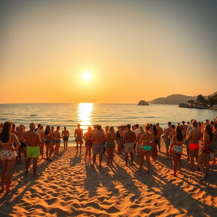 Sommer, Bier und Mallorca Party