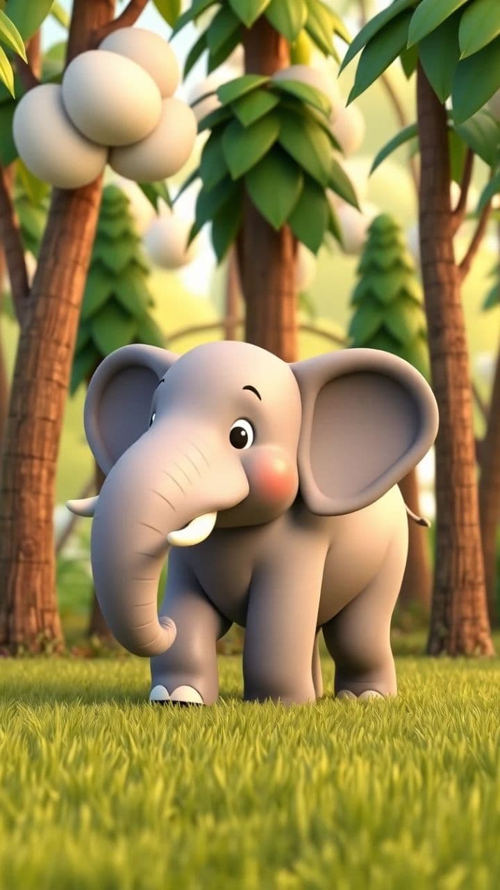 हाथी और तोता