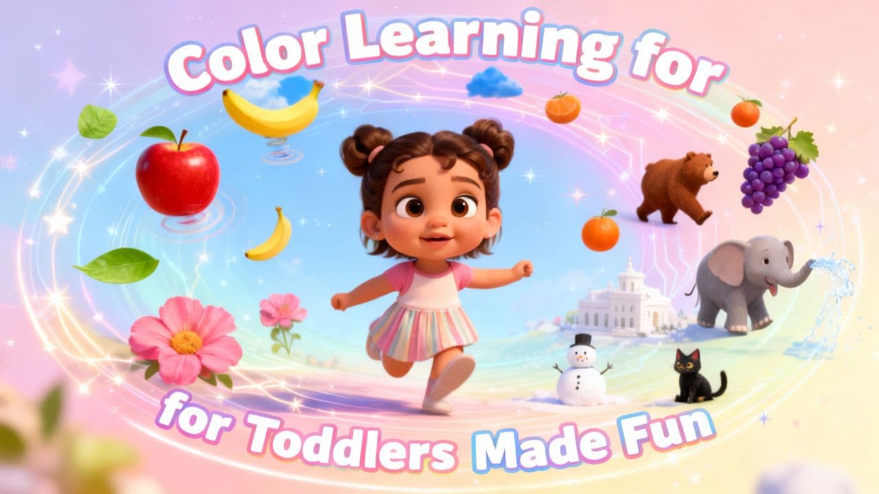 Color Learning for Toddlers Made Fun