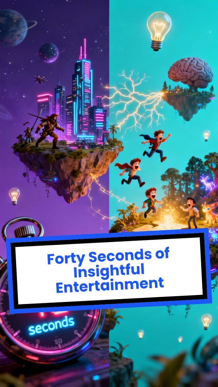 Forty Seconds of Insightful Entertainment