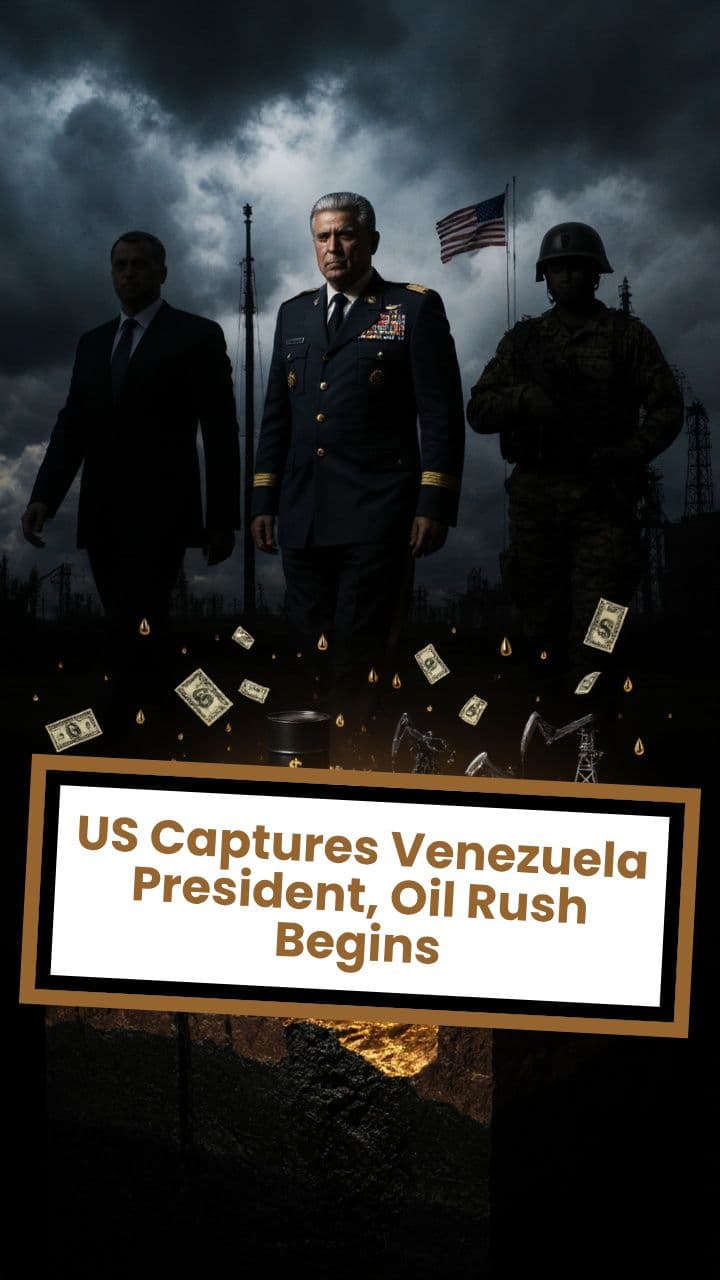US Captures Venezuela President, Oil Rush Begins