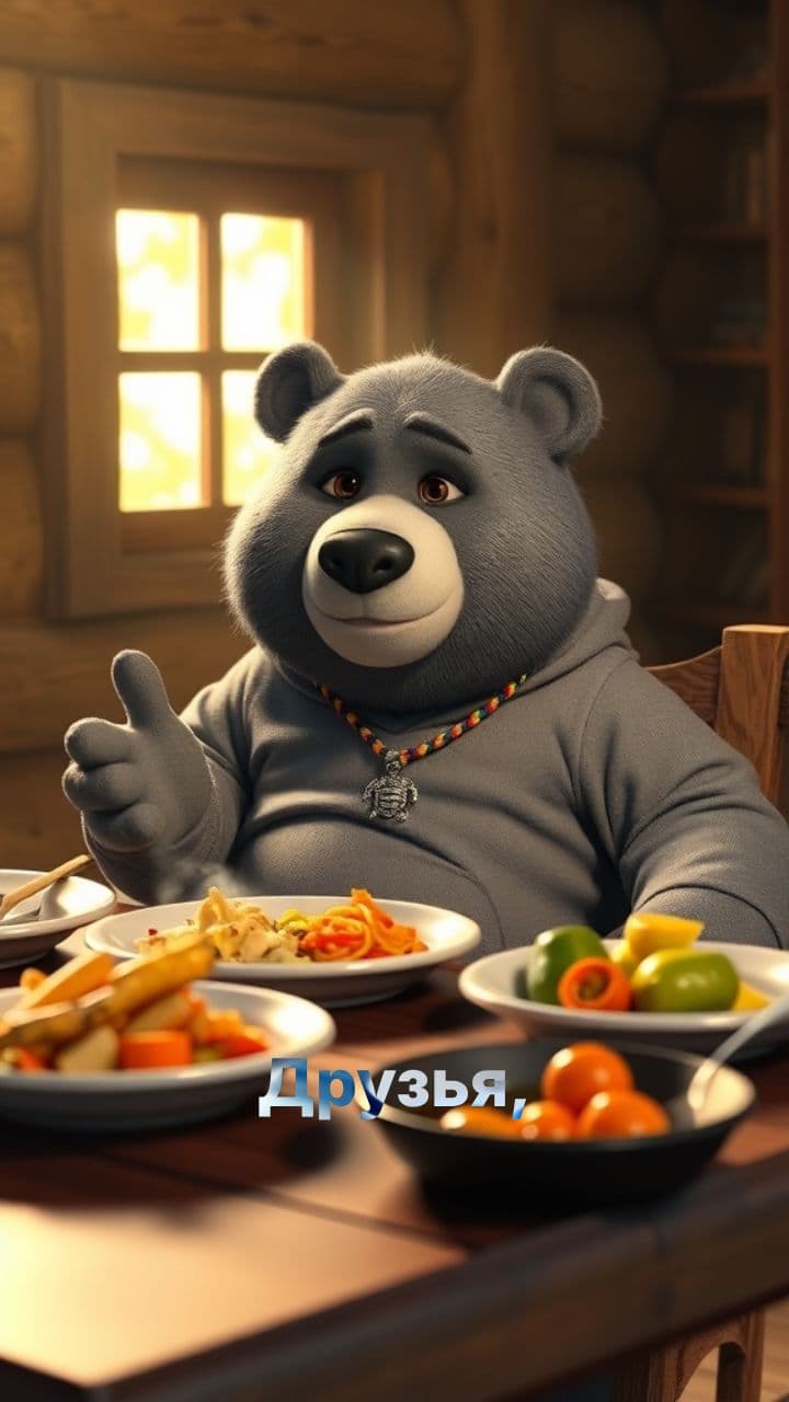 Уютный ужин Григория