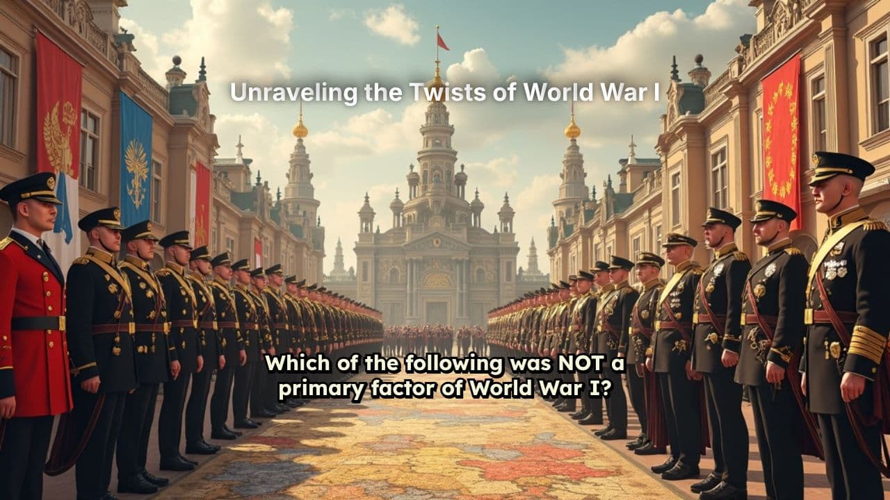 Unraveling the Twists of World War I
