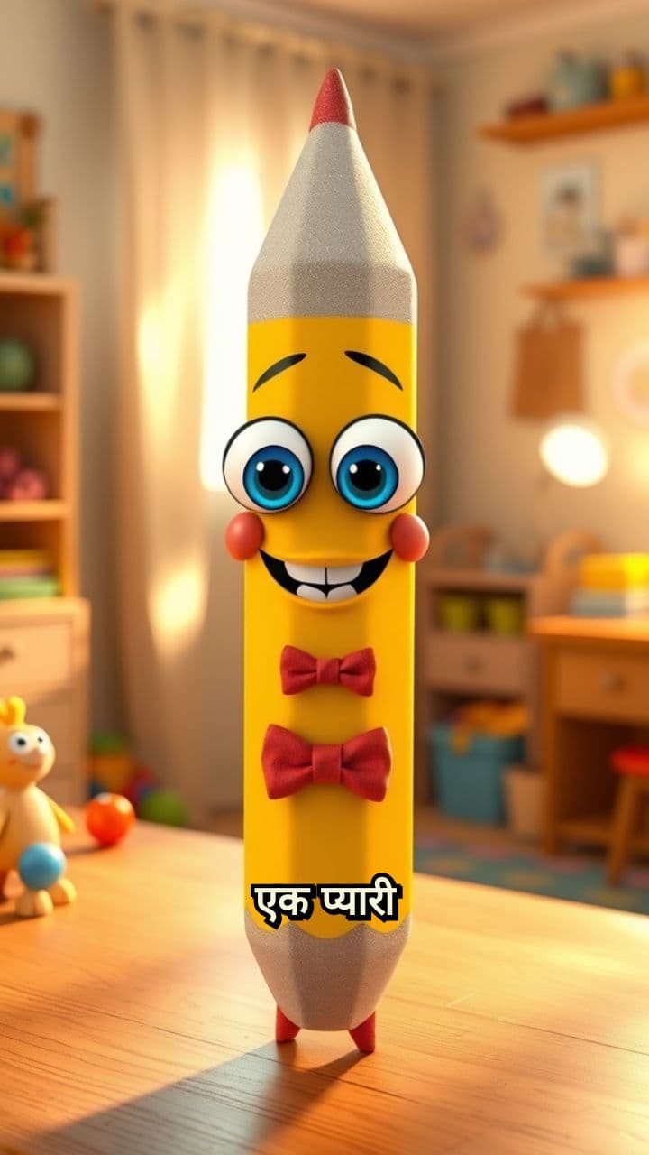 जादुई पेंसिल की रंगीन दुनिया