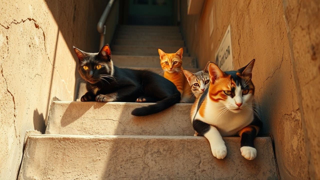 Pisici Vagaboande în Haos