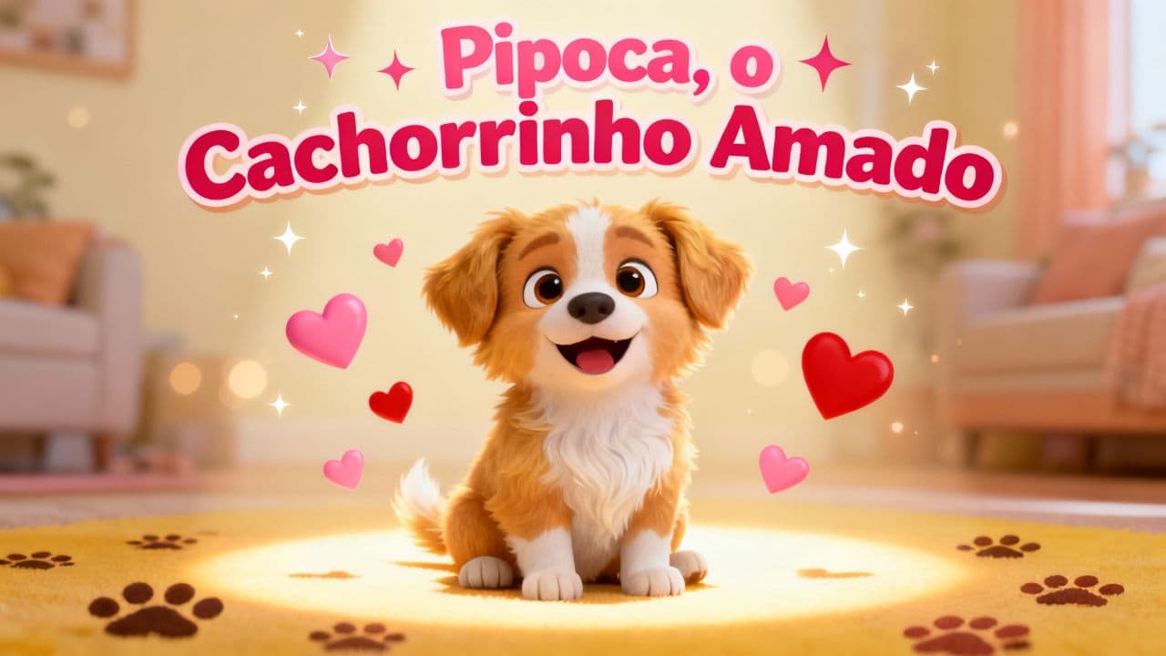 Pipoca, o Cachorrinho Amado