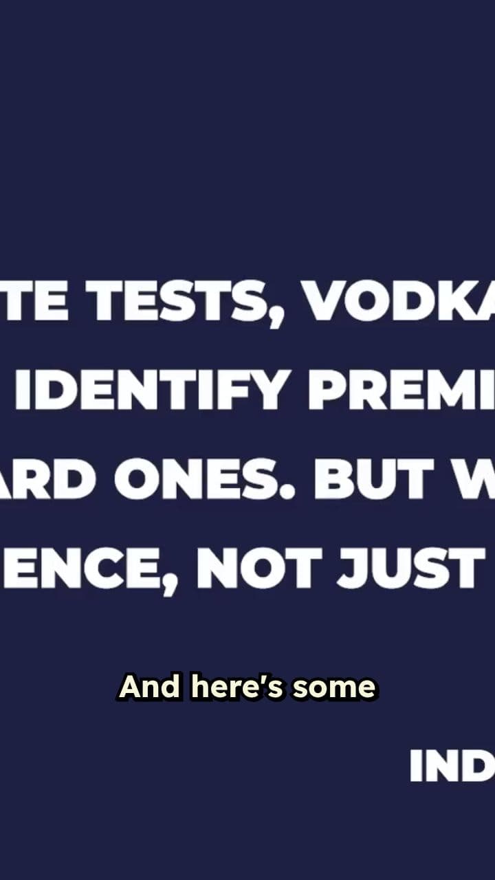 The Billion-Dollar Lie: Grey Goose's Taste Test Shocker