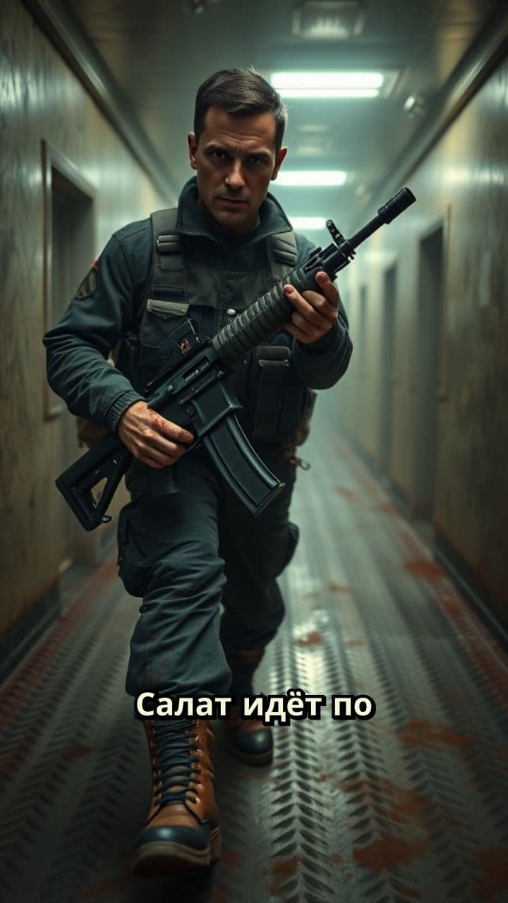 Монстр в тёмном коридоре