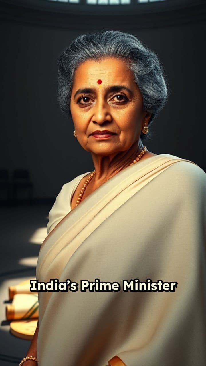 Indira Gandhi's Authoritarian Emergency Rule