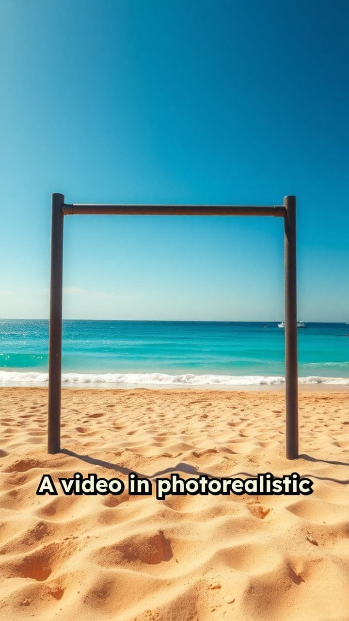 Unexpected Muscle Ups at the Beach