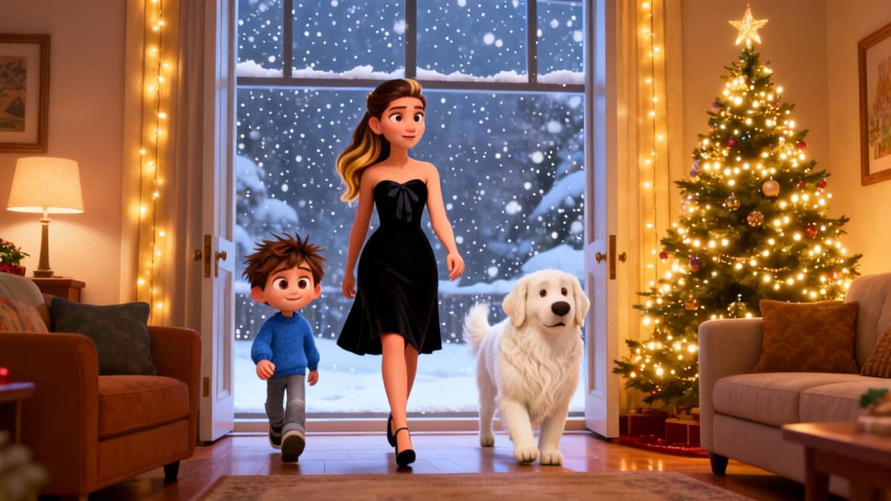 #7532 - A Cozy Christmas Moment