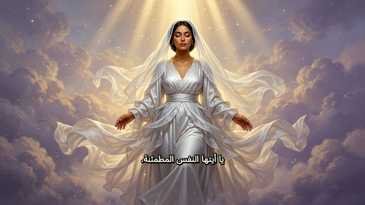 يا أيتها النفس المطمئنة