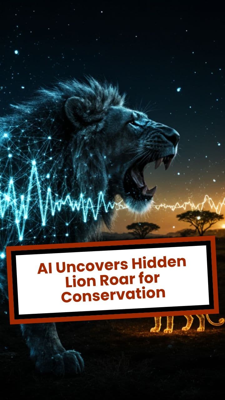 AI Uncovers Hidden Lion Roar for Conservation