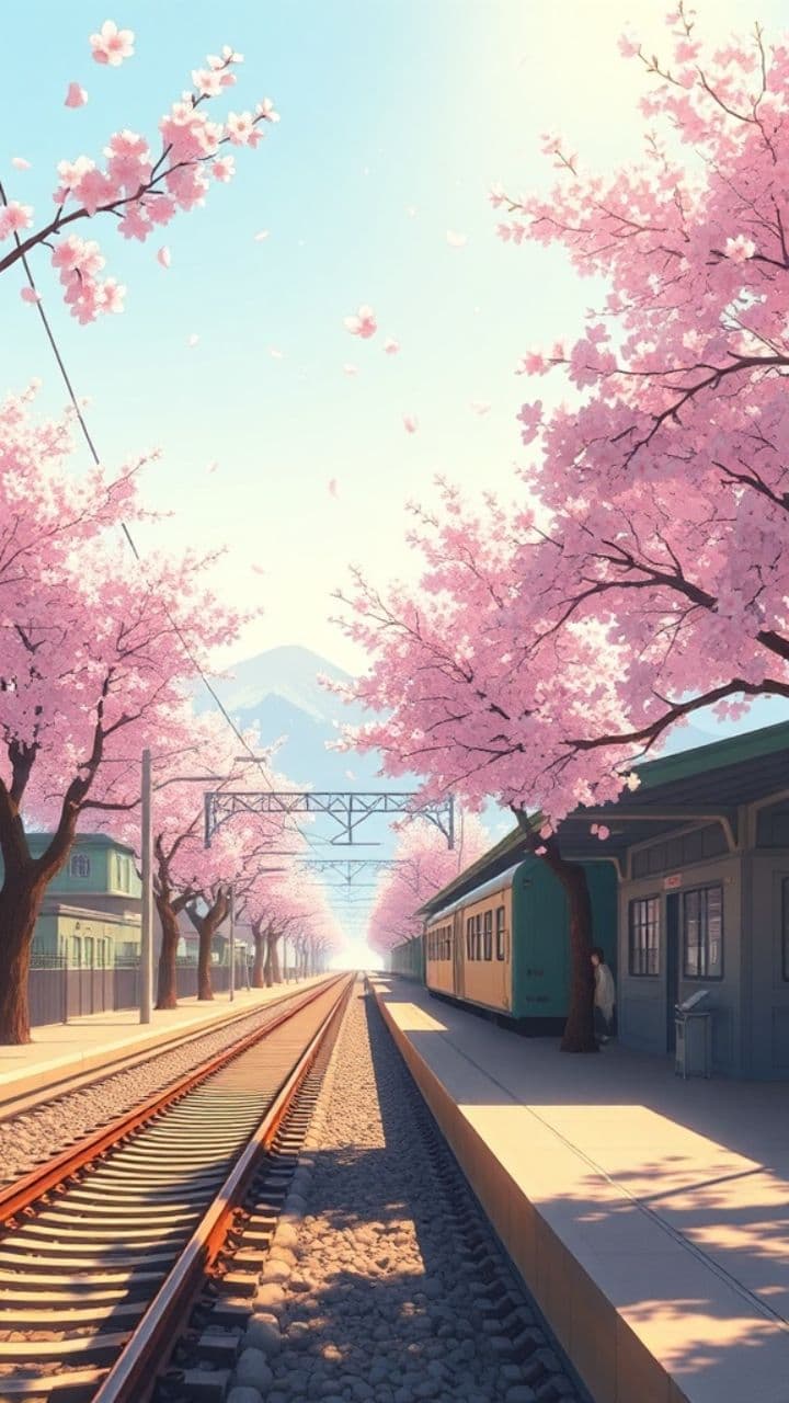 遠く咲く桜の誓い