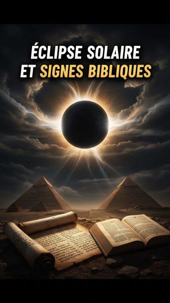 Éclipse solaire et signes bibliques