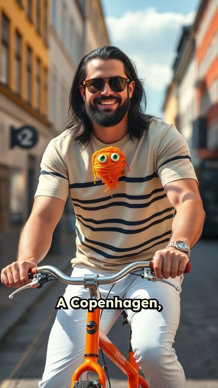 Copenhagen Chaos with Carrotini-Spaghetto