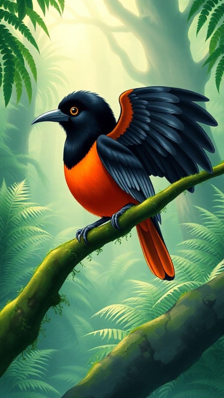 Der giftige Pitohui aus Neuguinea