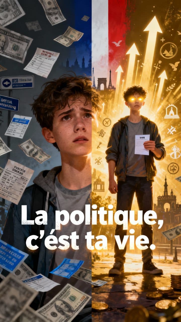 La politique, c'est ta vie.