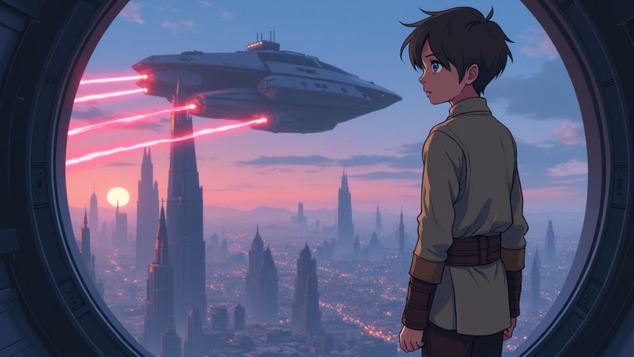 La batalla en Coruscant