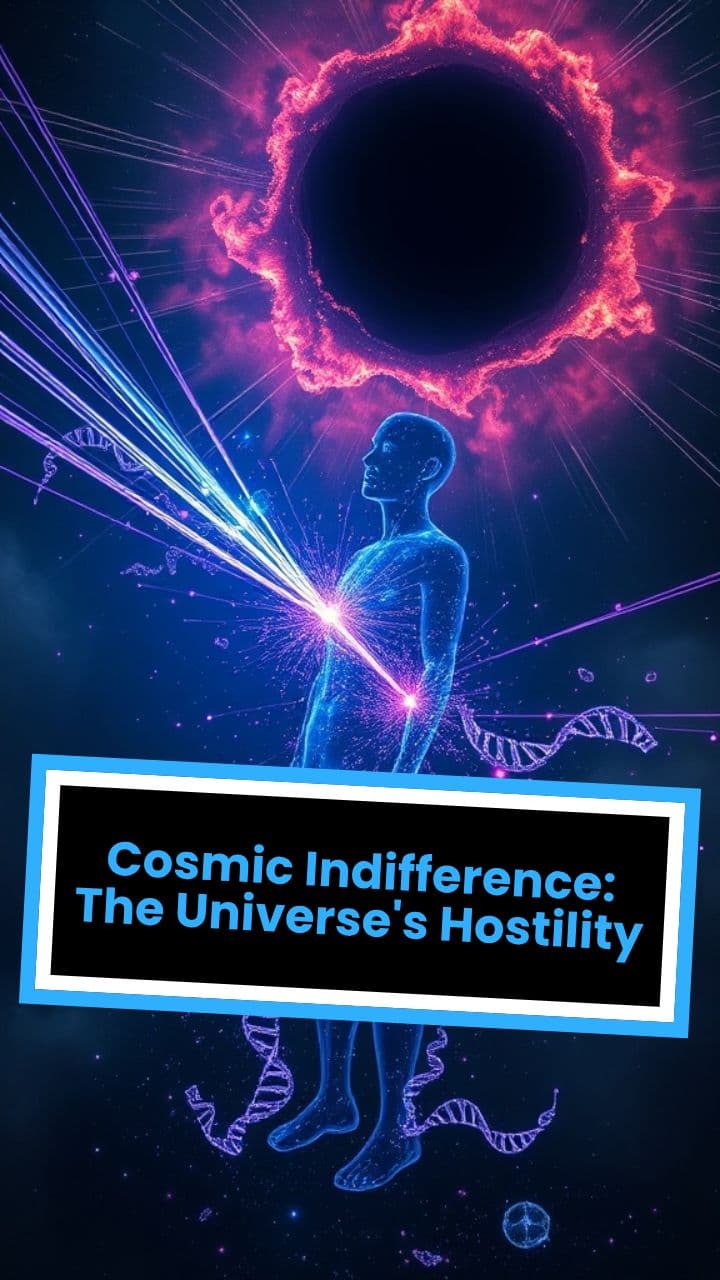 Cosmic Indifference: The Universe's Hostility