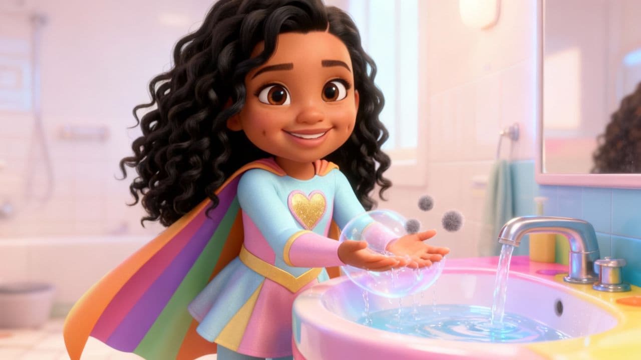 Wash Your Hands with Super Mimi