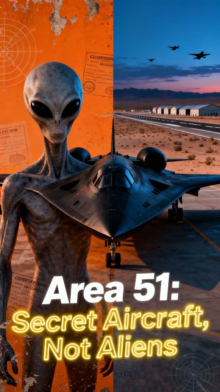 Area 51: Secret Aircraft, Not Aliens