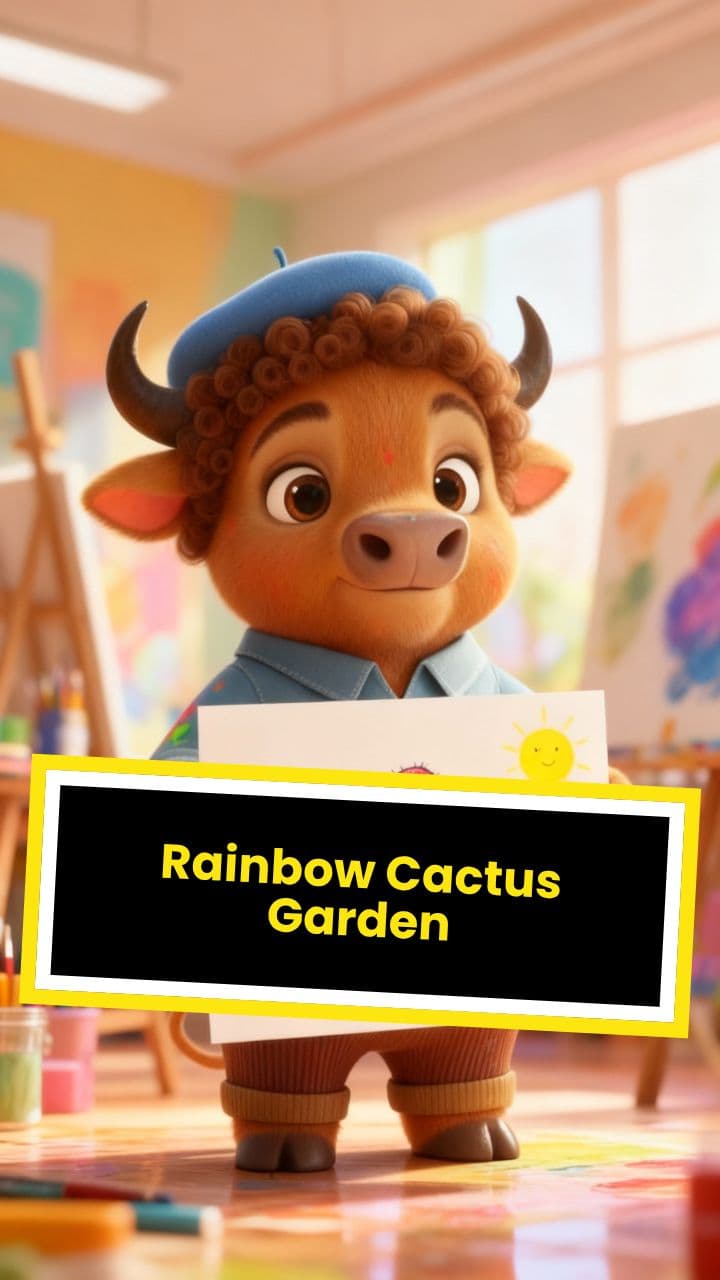 Rainbow Cactus Garden