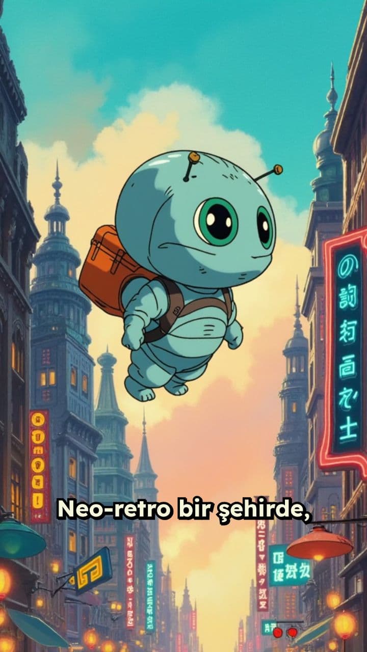 Uzaylı Kuryenin Danslı Kahve Macerası