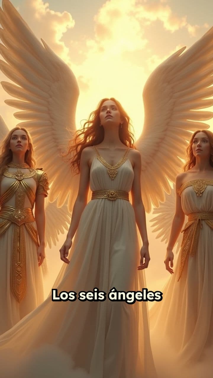 Seis ángeles en la tradición bíblica